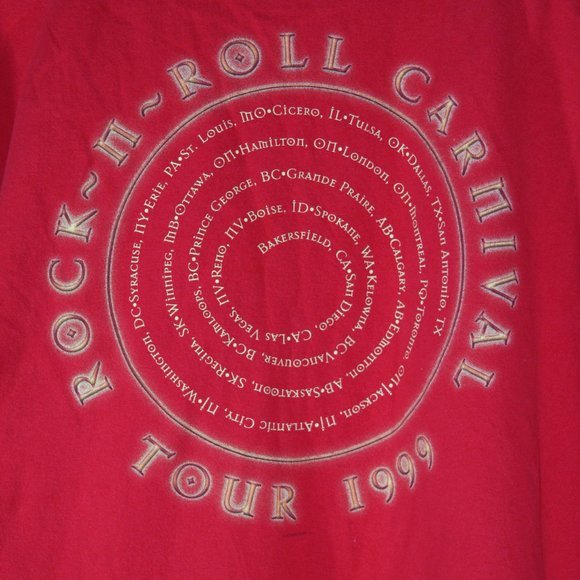 Vintage 1999 Alice Cooper Concert tee shirt - Picture 4 of 5